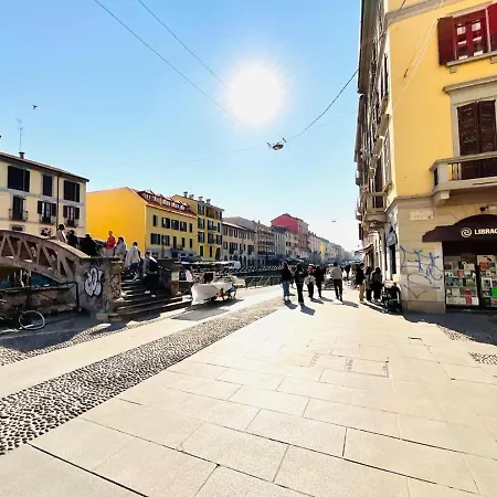 Appartement With Wonderful Navigli District View *